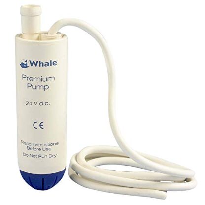 Whale GP1354 Premium 24V Submersible Electric Pump-White, 13 litres
