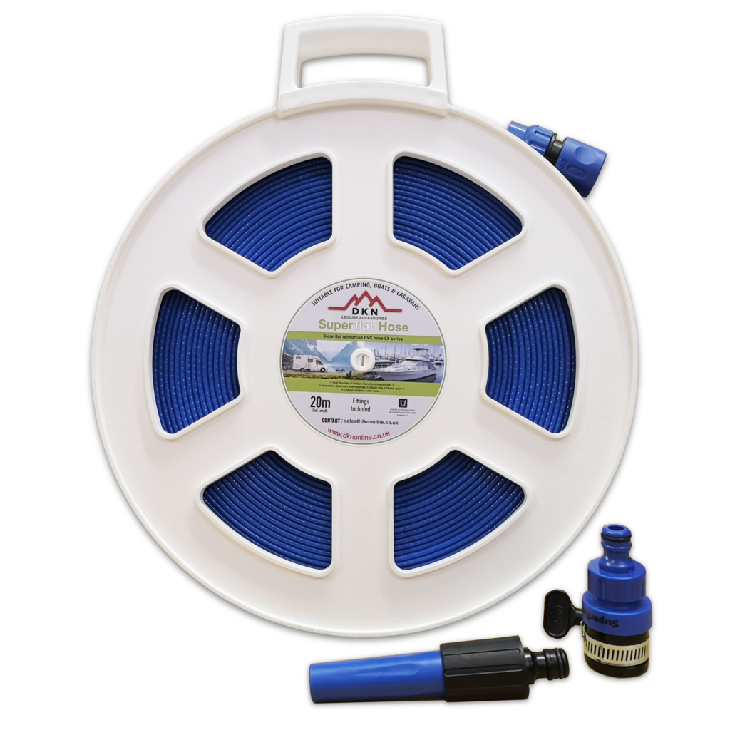 thumbnail image 2 of COPELY 7.5m Flat Hose On Reel – Non-Toxic, Made In UK 2 of 4
