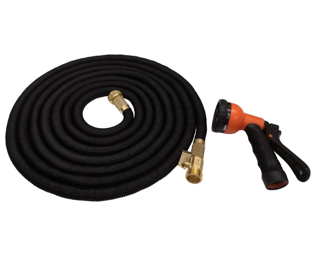 50FT Flexible Water EXPANDABLE Expanding Garden HOSE with 8 Patterns ...